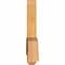 Ekena Millwork Bellingham Rough Sawn Timber Gable Bracket, Western Red Cedar, 60"W x 25"H x 4"D x 6"F, 10/12 Pitch GBW060X25X0406BEL00RWR - alternate 3